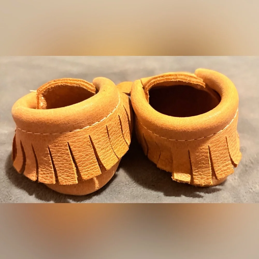 FRESHLY PICKED BROWN MOCCASINS BEEHIVE STATE Size 3c